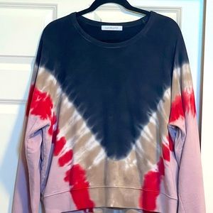 DAYDREAMER Flying Vars Sweatshirt Tie Dye Women’s Size Large.  New Condition